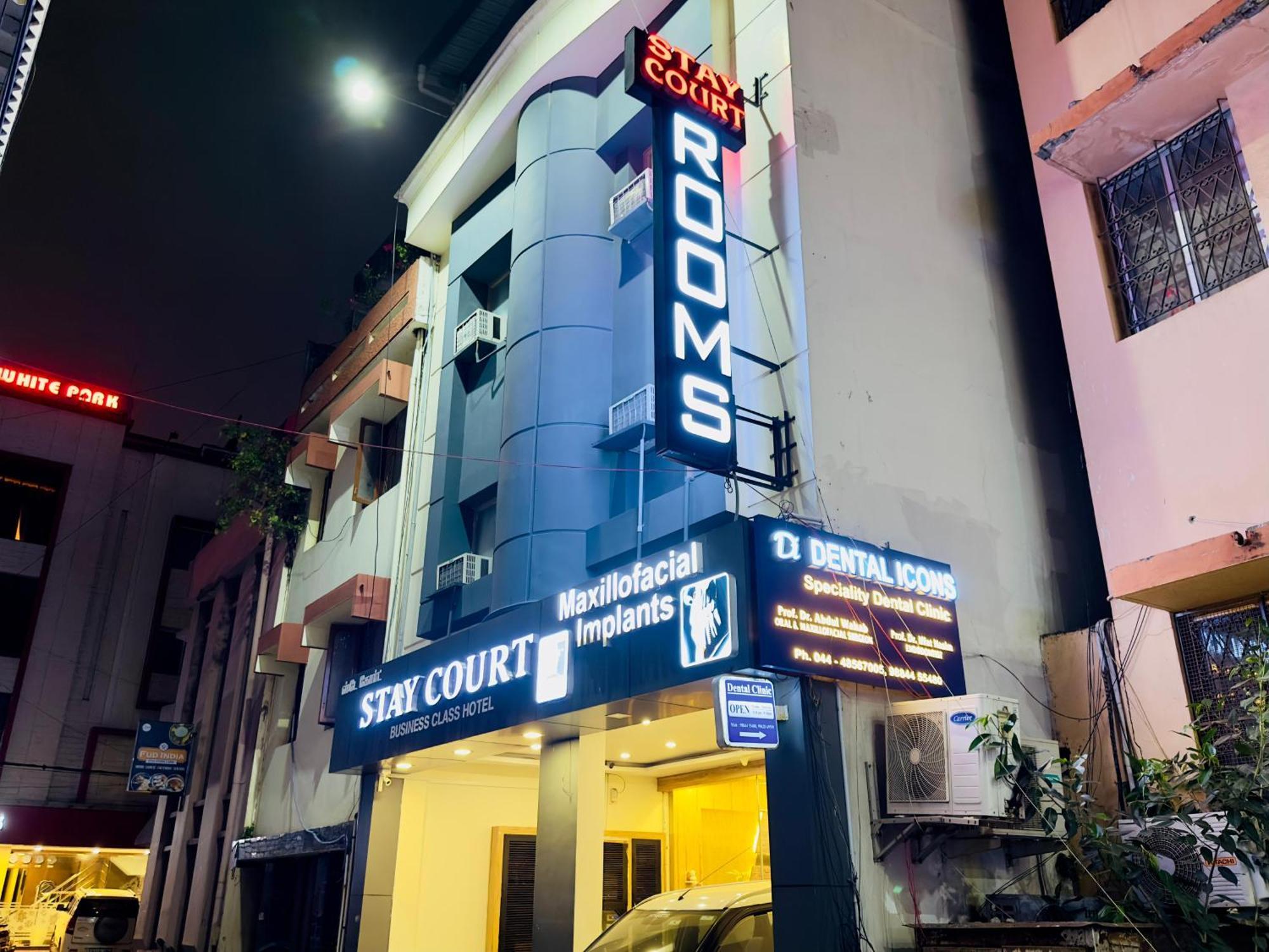 Stay Court - Business Class Hotel - Near Central Railway Station Csennai Kültér fotó