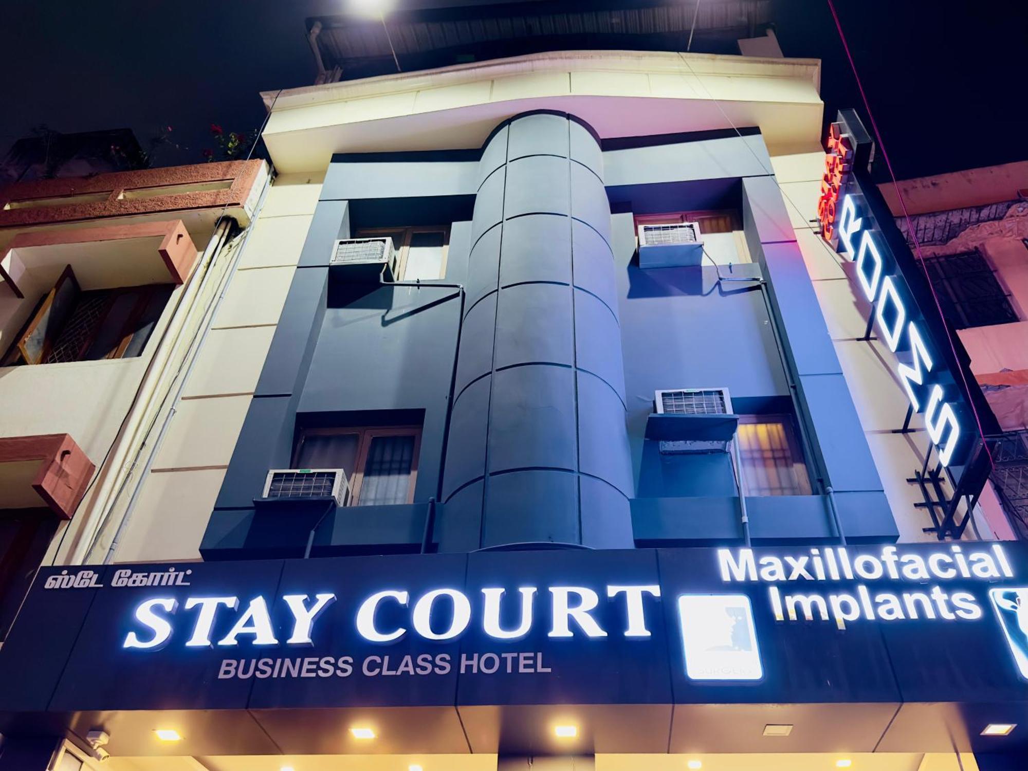 Stay Court - Business Class Hotel - Near Central Railway Station Csennai Kültér fotó